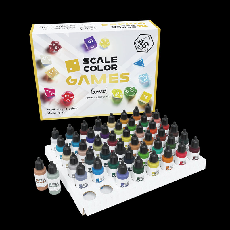 Scale 75 SSE-143 Scalecolor Games Greed Paint Set