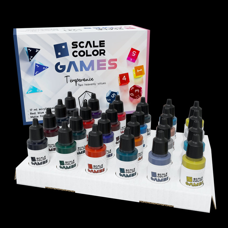 Scale 75 SSE-144 Scalecolor Games Temperance Paint Set