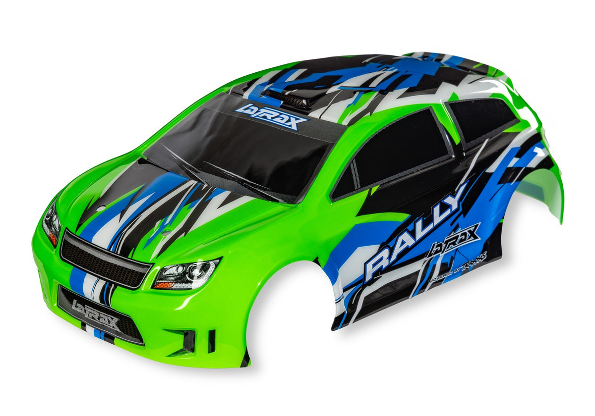 Traxxas LaTrax Rally Green RC Car Body 1/18 Scale