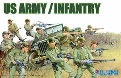 Fujimi 761213 1/76 US Army Infantry Set - WWII (7597352616173)