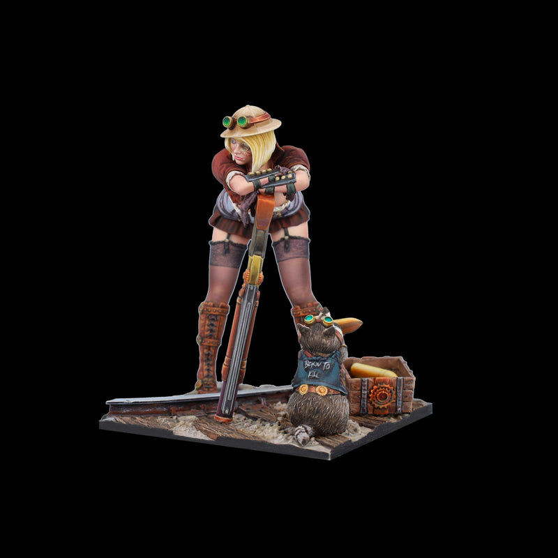 Scale 75 SSP-016 Figures Steam Wars Audrey D. & Rumblepop  75mm