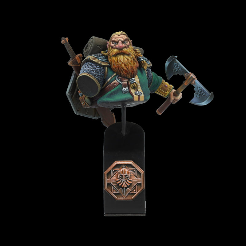 Scale 75 STCR-001 Busts The Chronicles of Run Broin The Dragon Hunter 1:12