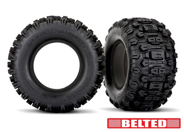 Traxxas 7870 TIRES MAXX AT BELTED FOAM INSRT