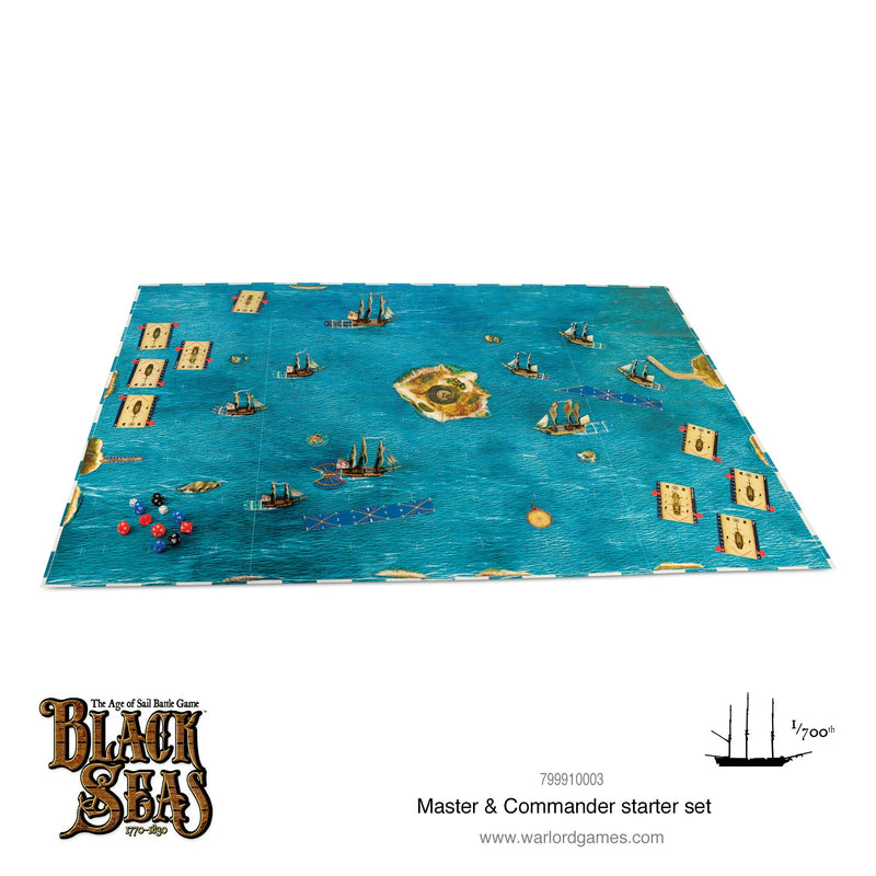Black Seas 791510001 1/700th  Master & Commander Starter Set