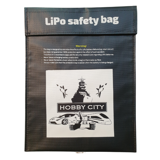 Hobby City LiPo Safe Bag - Large (22 x 29cm) (8150764257517)