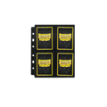 Dragon Shield 8-Pocket Display Black Trading Card Binder Pages