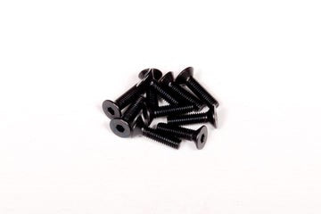 Axial AXIC0146 AXA146 Hex Socket Flat Head M3x12mm Black (10) - Hobby City NZ