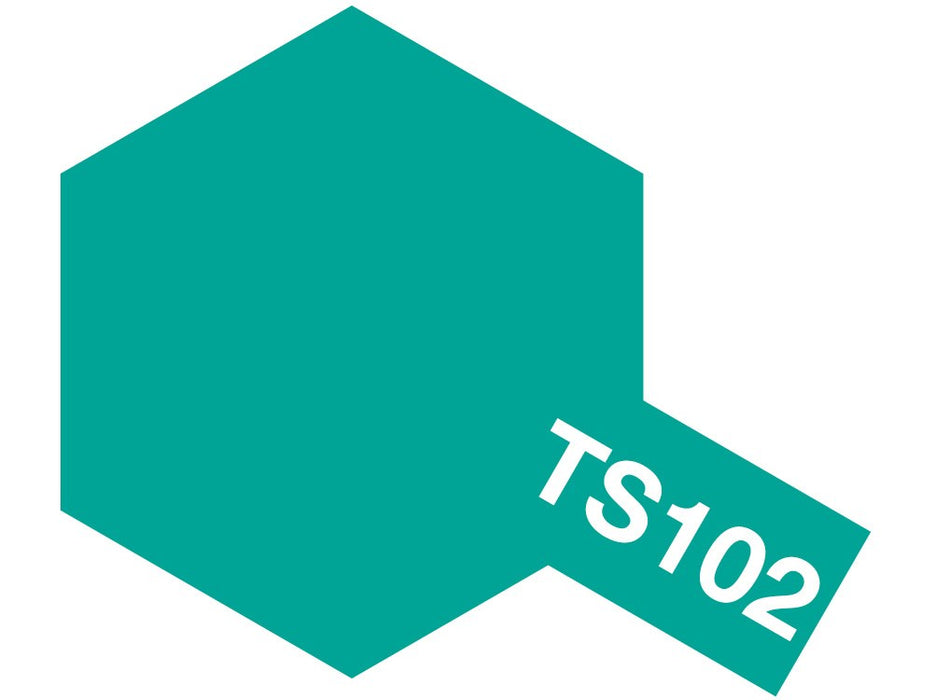 Tamiya 85102 TS-102 Cobalt Green Tamiya Color Spray Paints No.102 (7654692094189)