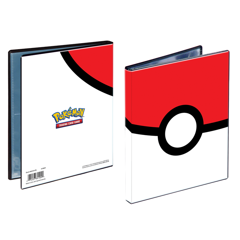 Ultra Pro 85247-P Pokémon: Poké Ball 4-Pocket Portfolio (9004798836973)