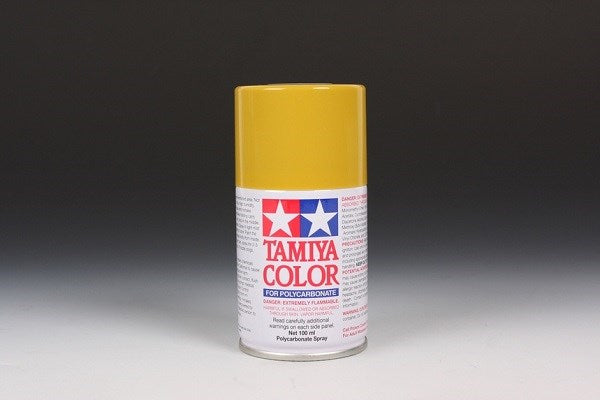 Tamiya 86056 PS-56 Mustard Yellow Polycarbonate Spray 100ml