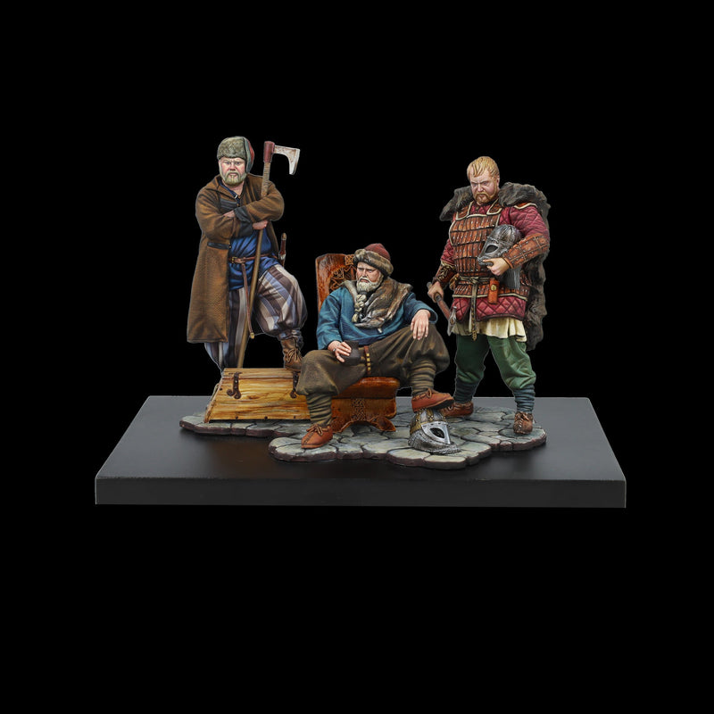 Scale 75 SCM-014 Figures Middle Age Viking Rus 75mm