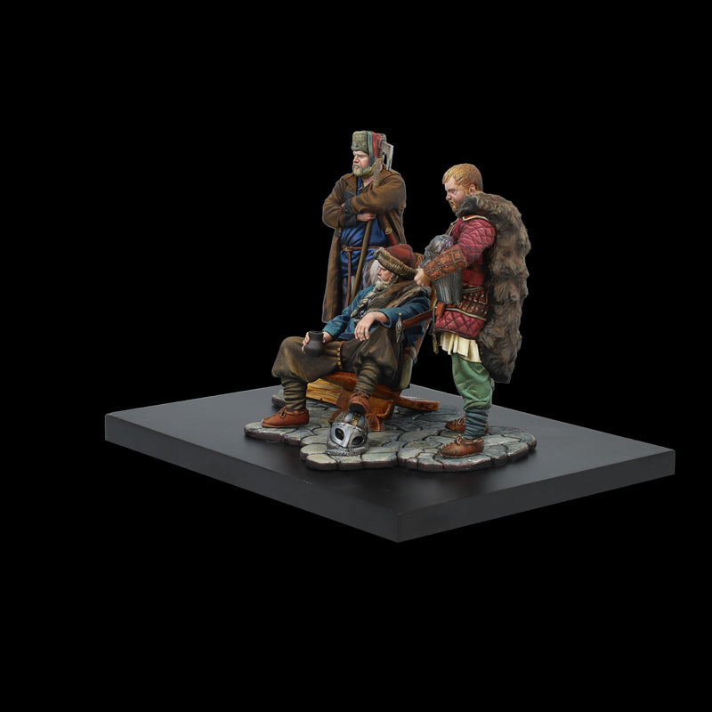 Scale 75 SCM-014 Figures Middle Age Viking Rus 75mm