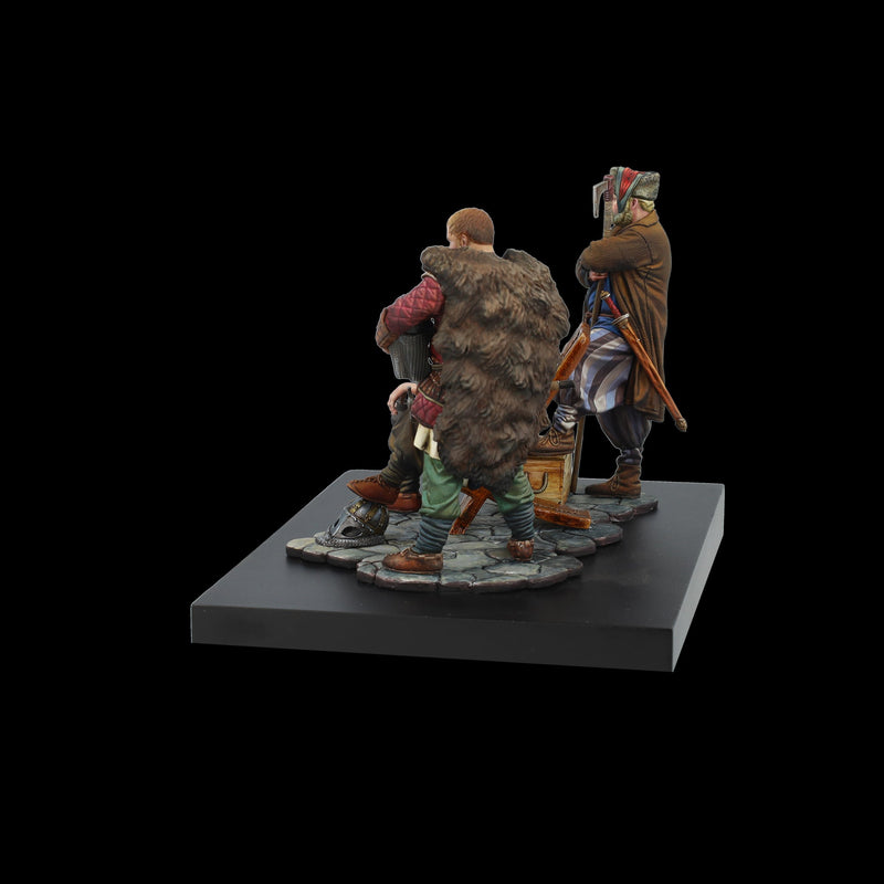 Scale 75 SCM-014 Figures Middle Age Viking Rus 75mm