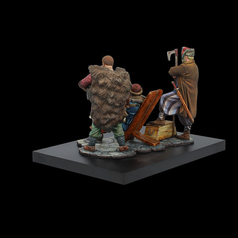 Scale 75 SCM-014 Figures Middle Age Viking Rus 75mm