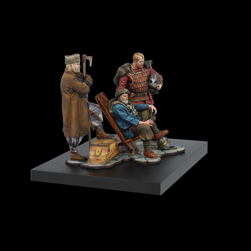Scale 75 SCM-014 Figures Middle Age Viking Rus 75mm