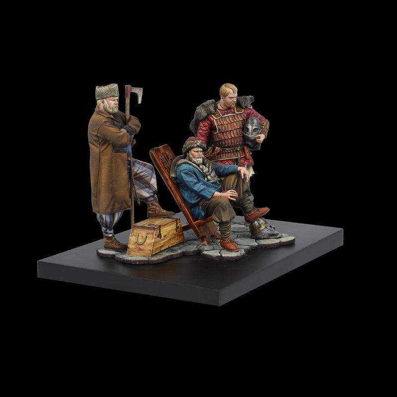 Scale 75 SCM-014 Figures Middle Age Viking Rus 75mm