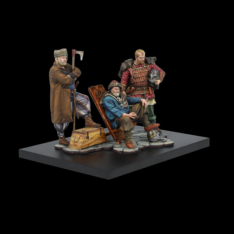 Scale 75 SCM-014 Figures Middle Age Viking Rus 75mm