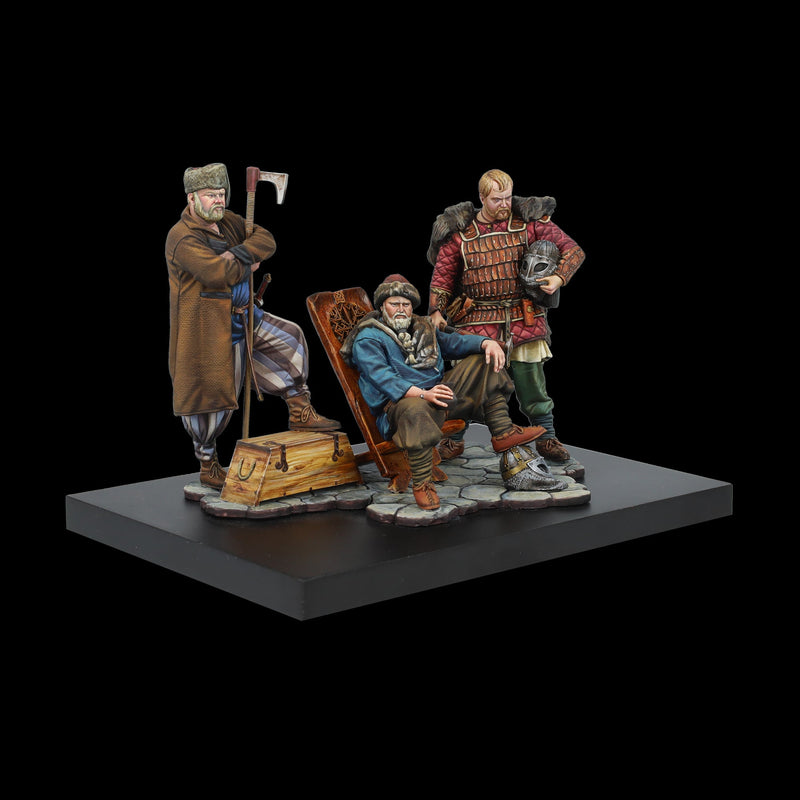 Scale 75 SCM-014 Figures Middle Age Viking Rus 75mm