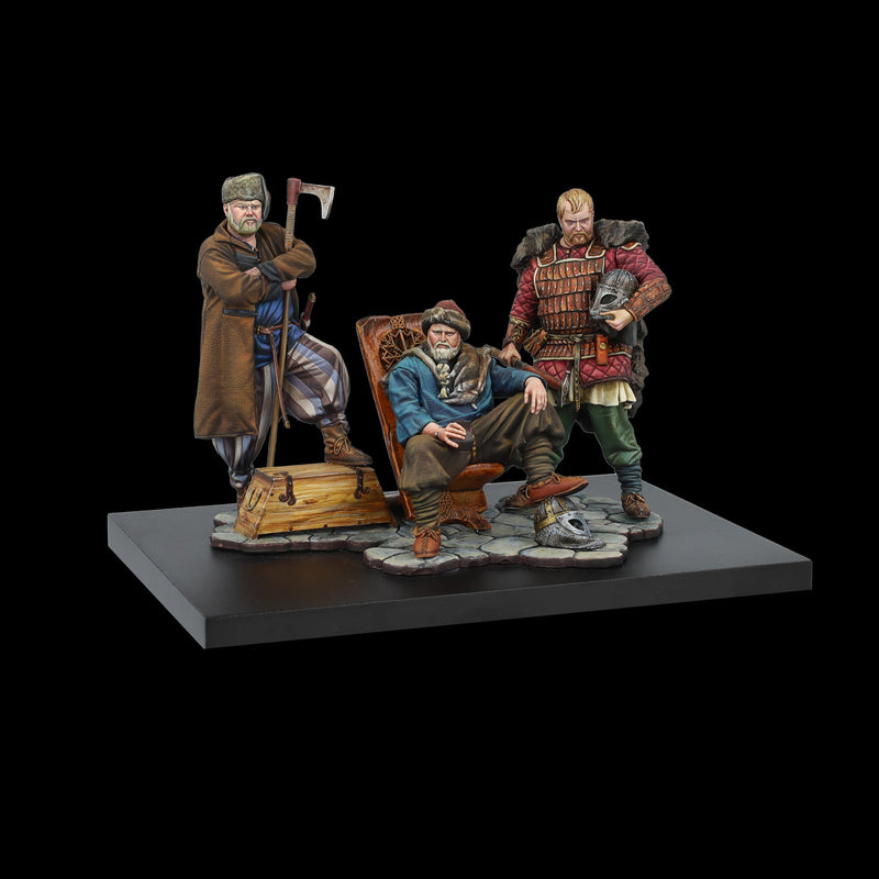 Scale 75 SCM-014 Figures Middle Age Viking Rus 75mm