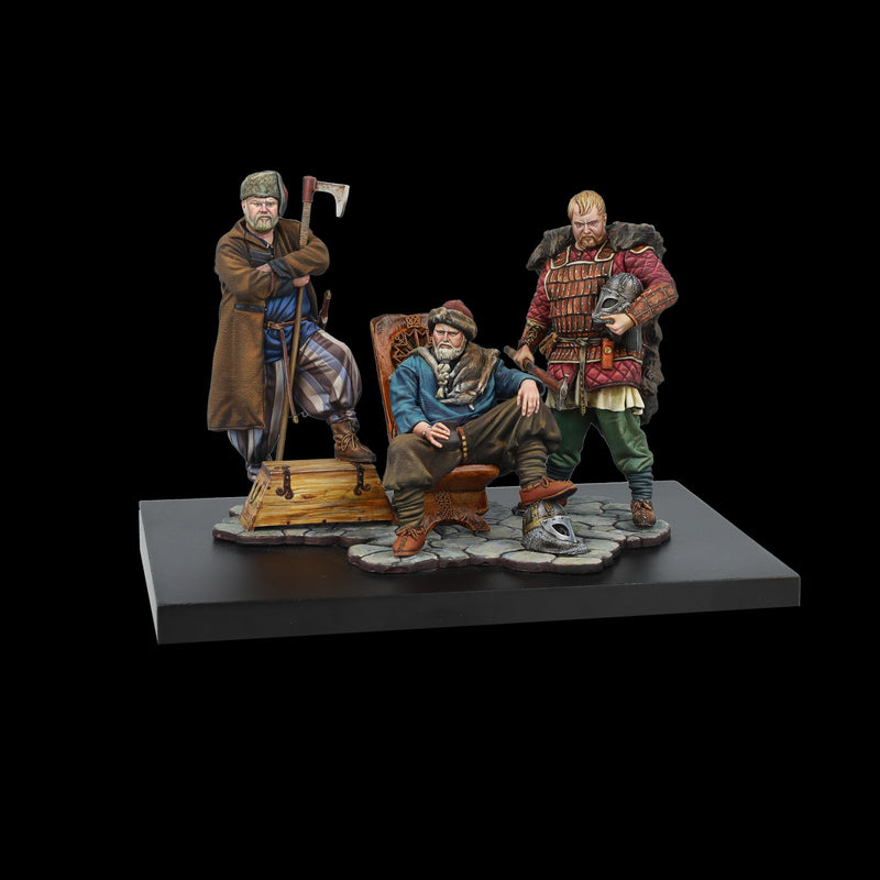Scale 75 SCM-014 Figures Middle Age Viking Rus 75mm