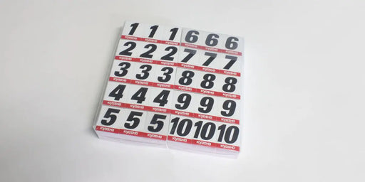 Kyosho 87006 Kyosho Number Seals (8941167182061)