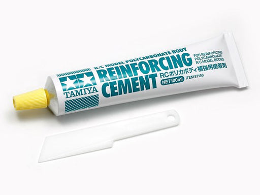 Tamiya 87190 RC Model Polycarbonate Body Reinforcing Cement 100ml (7654692126957)