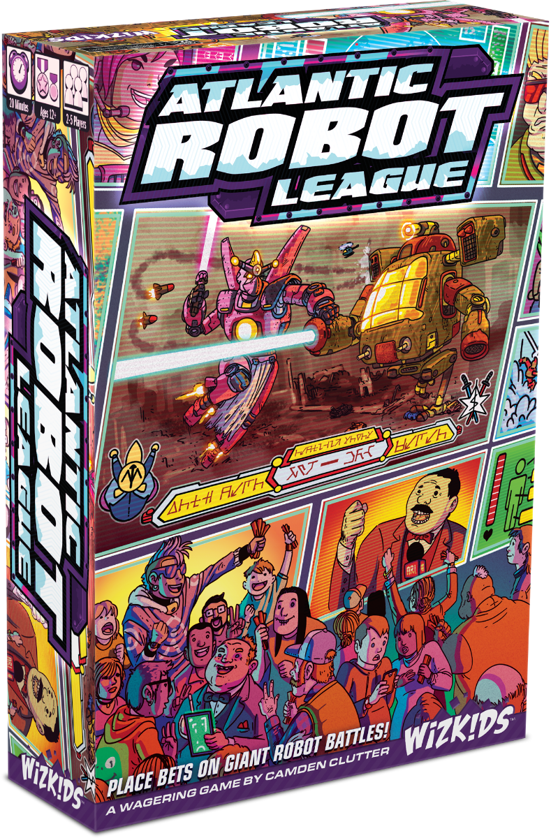 WizKids Atlantic Robot League Board Game