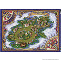 WizKids D&D Icons of the Realms Prismeer & Witchlight Carnival Wall Map RPG Accessory