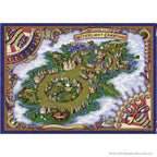 WizKids D&D Icons of the Realms Prismeer & Witchlight Carnival Wall Map RPG Accessory