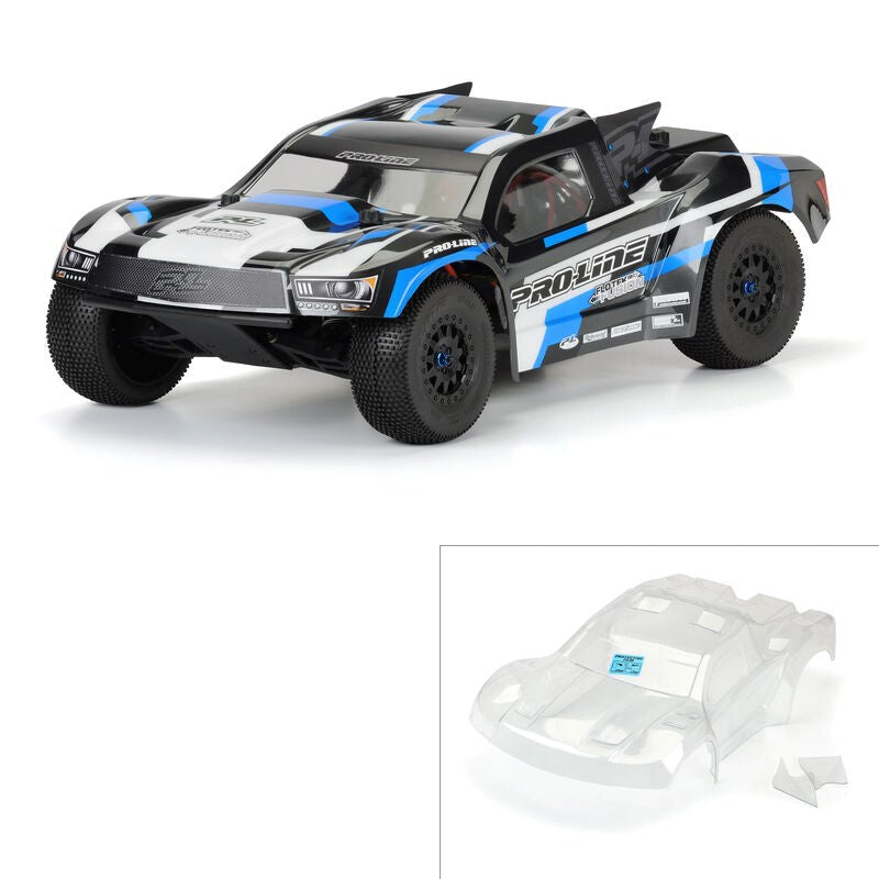 Pro-Line PRO345817 Pre-Cut Flo-Tek Fusion Clear Body : PRO-2 SC SLH - Hobby City NZ