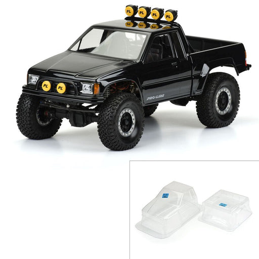 Pro-Line PRO346600 85 Toyota HiLux SR5 Clr Body:SCX10 Honcho 12.3 WB - Hobby City NZ