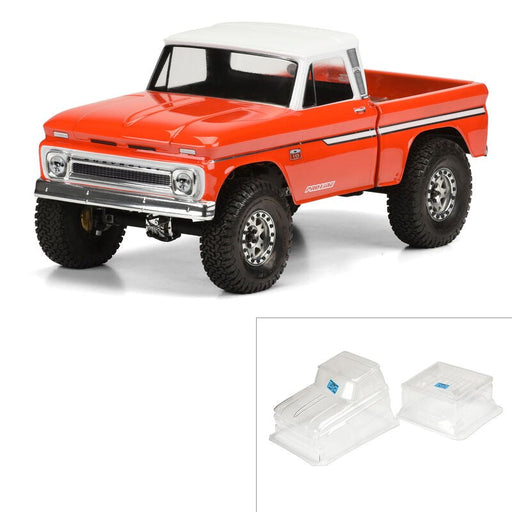Pro-Line PRO348300 1966 Chevy C-10 Clear Body :Trail Honcho 12.3 (8324317315309)