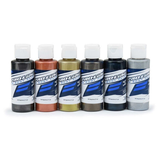 Pro-Line PRO632305 RC Body Paint Pure Metal Set (6 Pack) SRP (8324319084781)