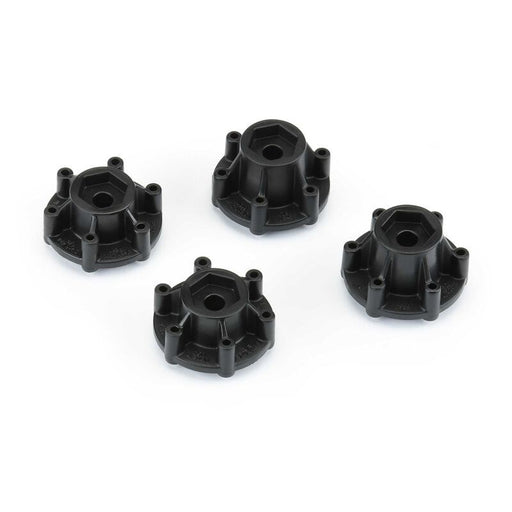Pro-Line PRO635400 6x30 to 12mm SC Hex Adapters for 6x30 SC Wheels (8324320493805)