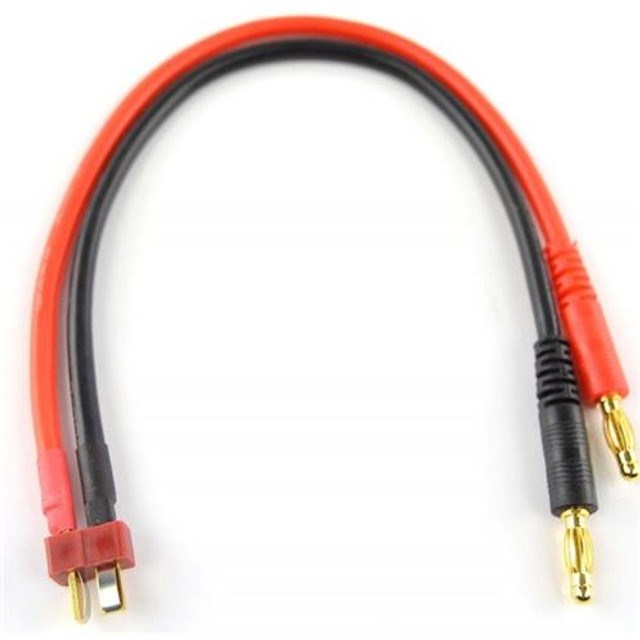 RC Pro RCP-BM016 T Plug  Banana plug Charge lead - Hobby City NZ