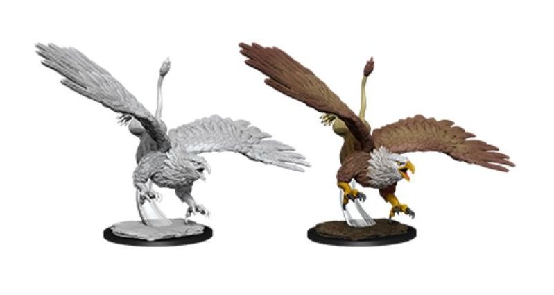 WizKids D&D Nolzurs Marvelous Unpainted Miniatures Diving Griffon - WZK90076