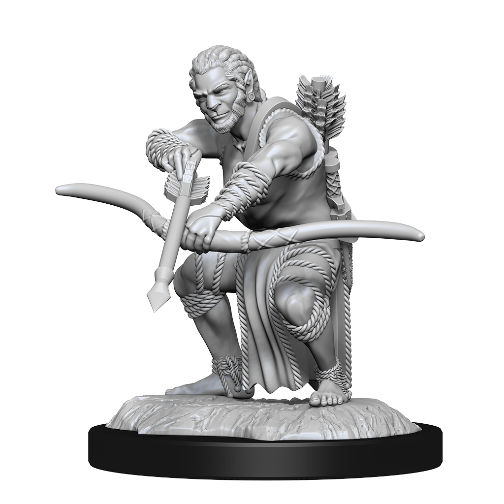 WizKids D&D Nolzurs Marvelous Unpainted Miniatures Shifter Wildhunt Ranger - WZK90238