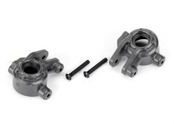Traxxas 9037-GRAY STEERING BLOCKS GRAY L&R
