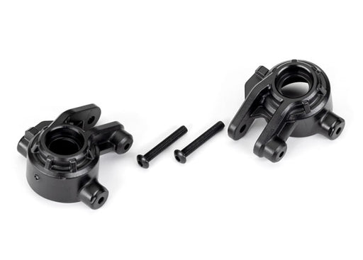 Traxxas 9037 Black Extreme Heavy-Duty Steering Blocks (2) - Hobby City NZ (9070151696621)