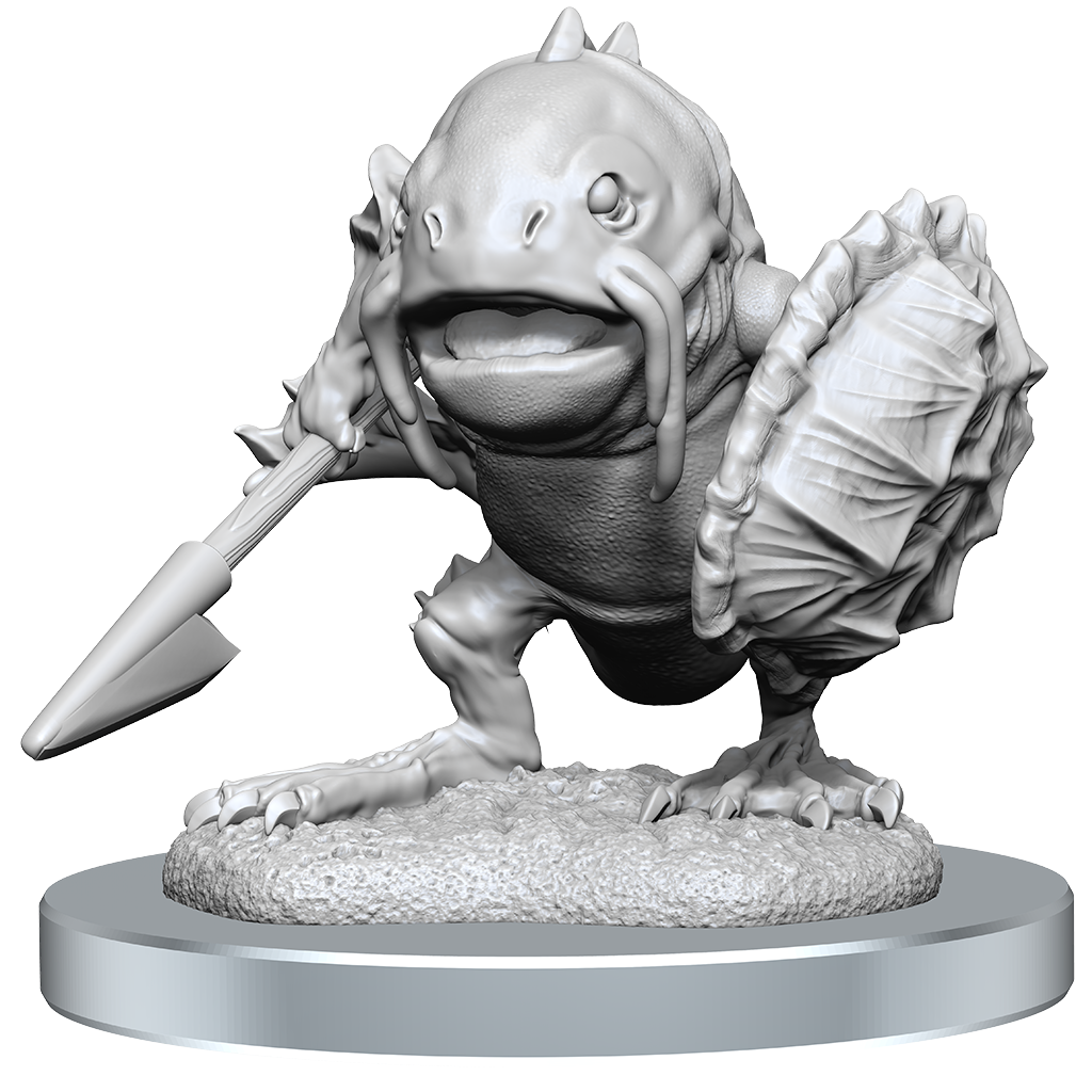 WizKids D&D Nolzurs Marvelous Miniatures Locathah & Seal - WZK90418