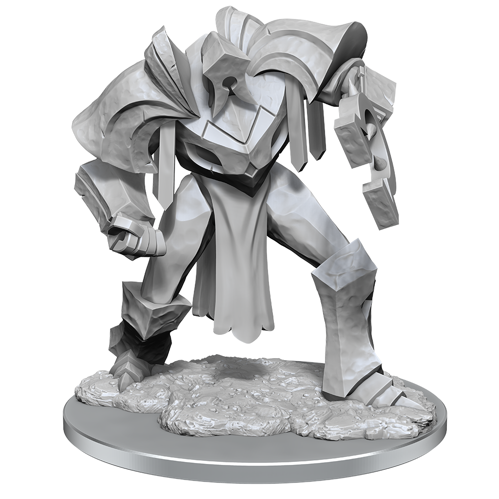 WizKids Critical Role Unpainted Miniatures Mage Hunter Golem - WZK90554