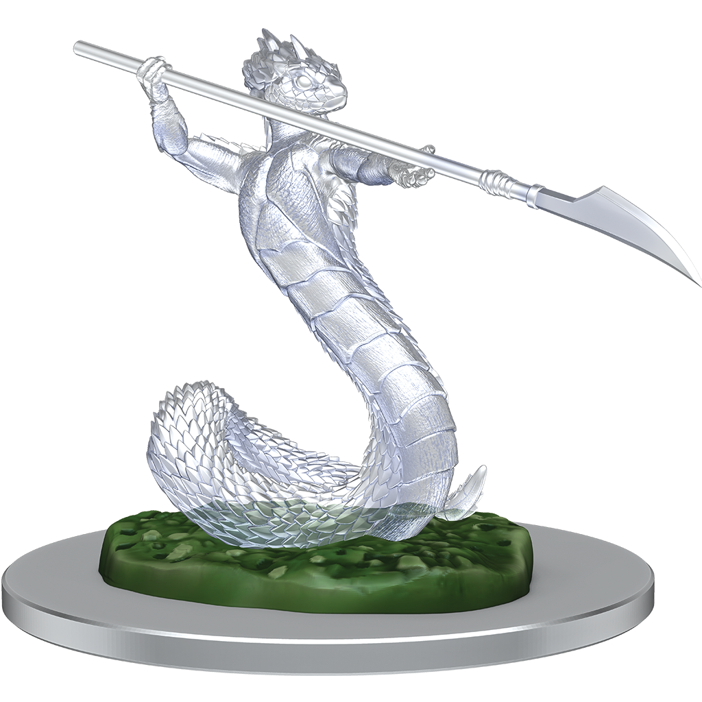 WizKids Critical Role Unpainted Miniatures Serpentfolk & Serpentfolk Ghost - WZK90626