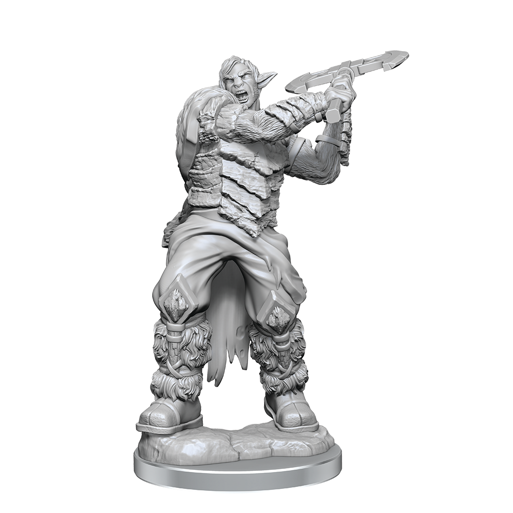 WizKids Critical Role Unpainted Miniatures Ashari Stoneguard & Ashari Skydancer - WZK90631