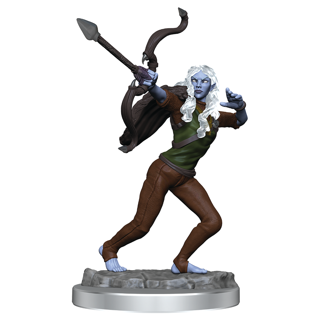 WizKids Critical Role Unpainted Miniatures Ashari Stoneguard & Ashari Skydancer - WZK90631