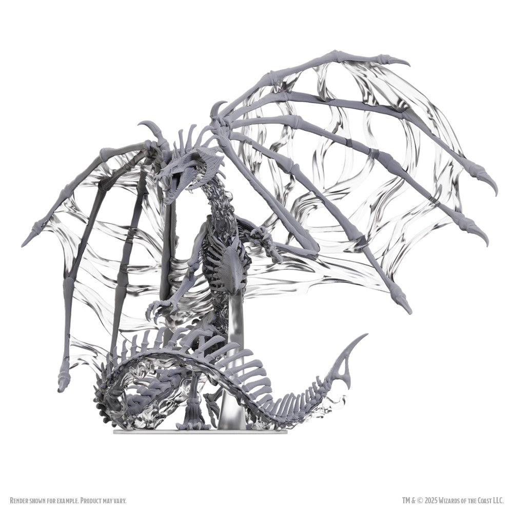 WizKids D&D Nolzur's Marvelous Miniatures Black Dracolich Boxed Figure