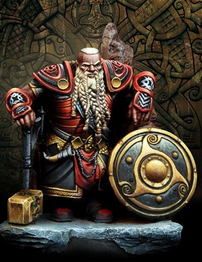 Scale 75 SWF-004 Figures Fantasy Wargames Kalgrin Storm Hammer 35mm