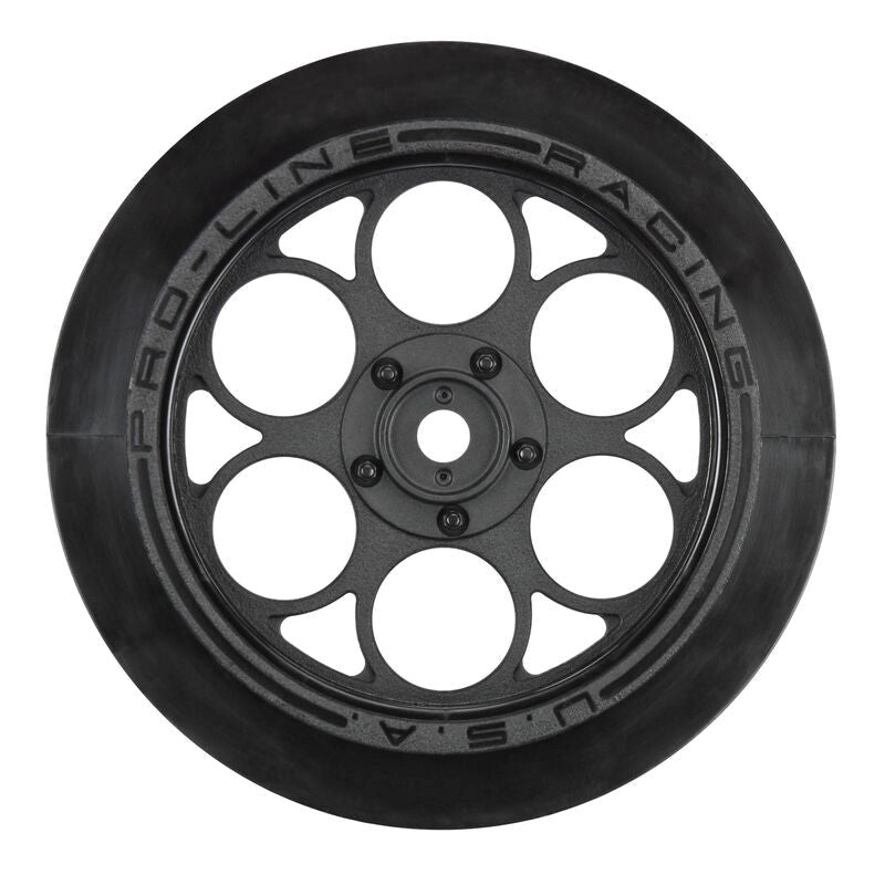 Proline PRO280303 Showtime Front Runner 2.2"/2.7" Blk Frnt Drag Whls SRP $25.30