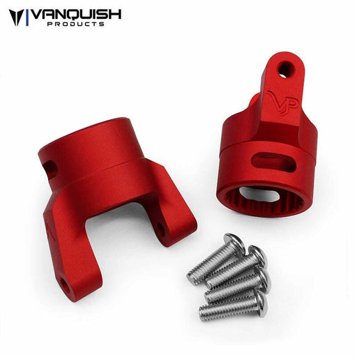 Vanquish VPS02015 Axial Wraith / XR10 C-hubs Red Anodized - Hobby City NZ