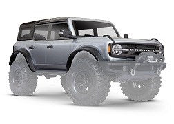 Traxxas 9211G Body Ford Bronco complete Iconic Silver (painted)