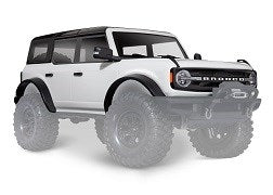 Traxxas 9211L Body Ford Bronco complete Oxford White (painted)